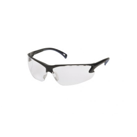 Protective glasses, Adjustable temples, Clear
